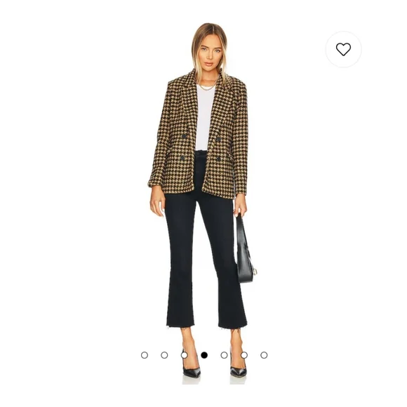 mother the hustler ankle fray encounters at night high rise ankle flare jeans - Picture 3 of 14